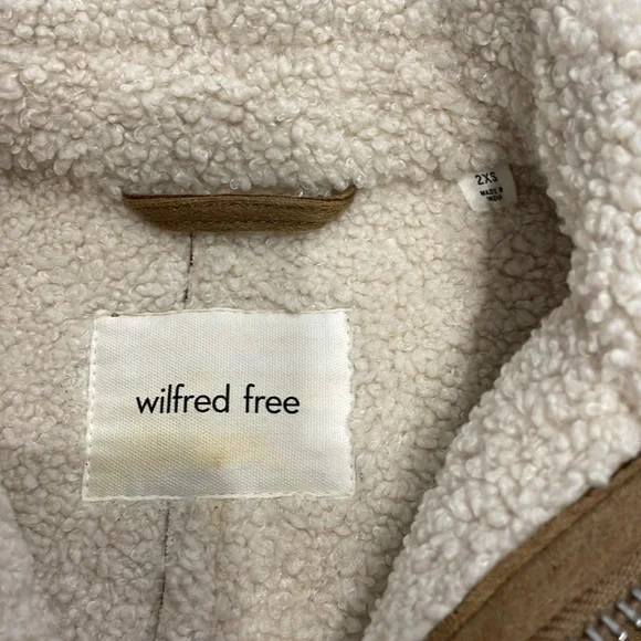 Wilfred Echo jacket - Sherpa and suede bomber - Picture 8 of 8